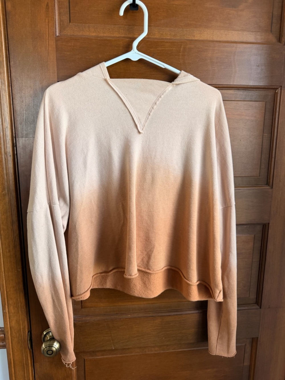 Abound Hoodie in Rust Ombre 🧡